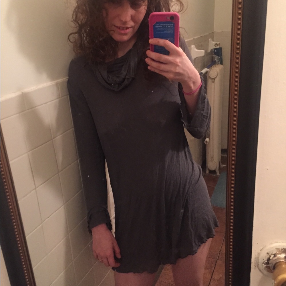 Gorgeous Grey Boutique Tunic Dress